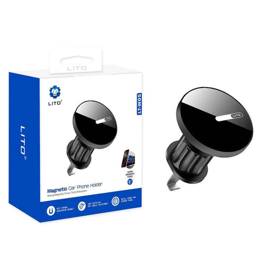 Magnetni Auto Nosac Lito LT-W05, Univerzalan, Crni