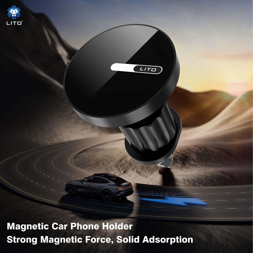 Magnetni Auto Nosac Lito LT-W05, Univerzalan, Crni