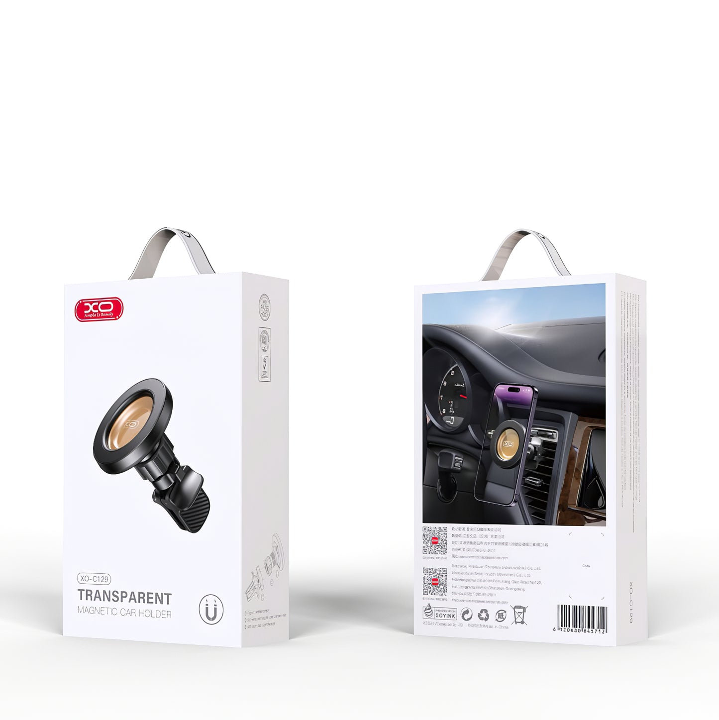 Auto magnetni nosač XO Design C129, Univerzalni, Crni