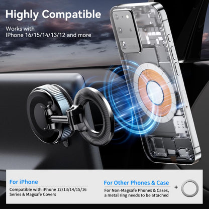 Auto Magnetni Držač XO Design C169, Univerzalan, Crn
