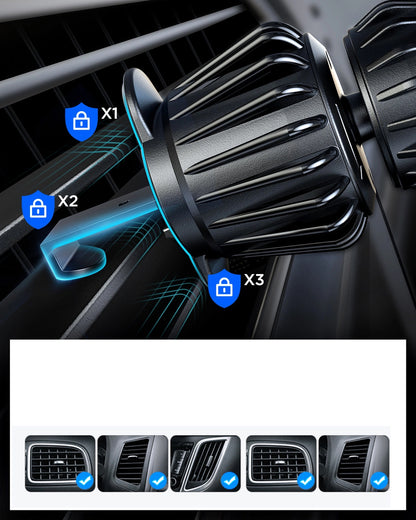 Auto Magnetni Držač Joyroom JR-ZS355 Air Vent, Univerzalan, Crni