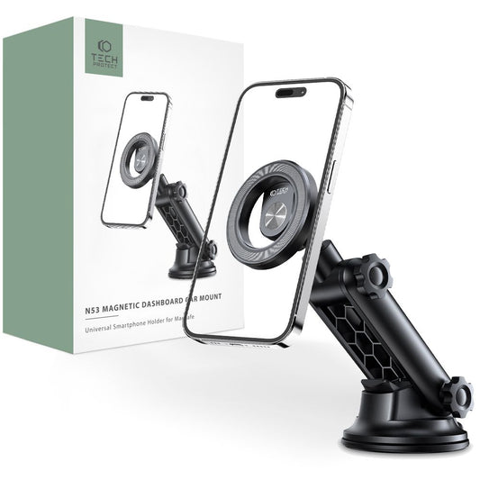 MagSafe MagSafe Tech-Protect N53 DashBoard Magnetic Car Mount, Black 