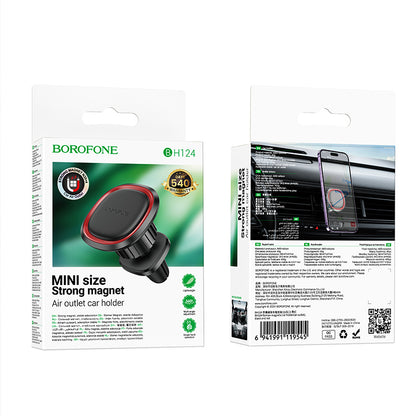 Univerzalni magnetni auto držač Borofone BH124 Roman, crni