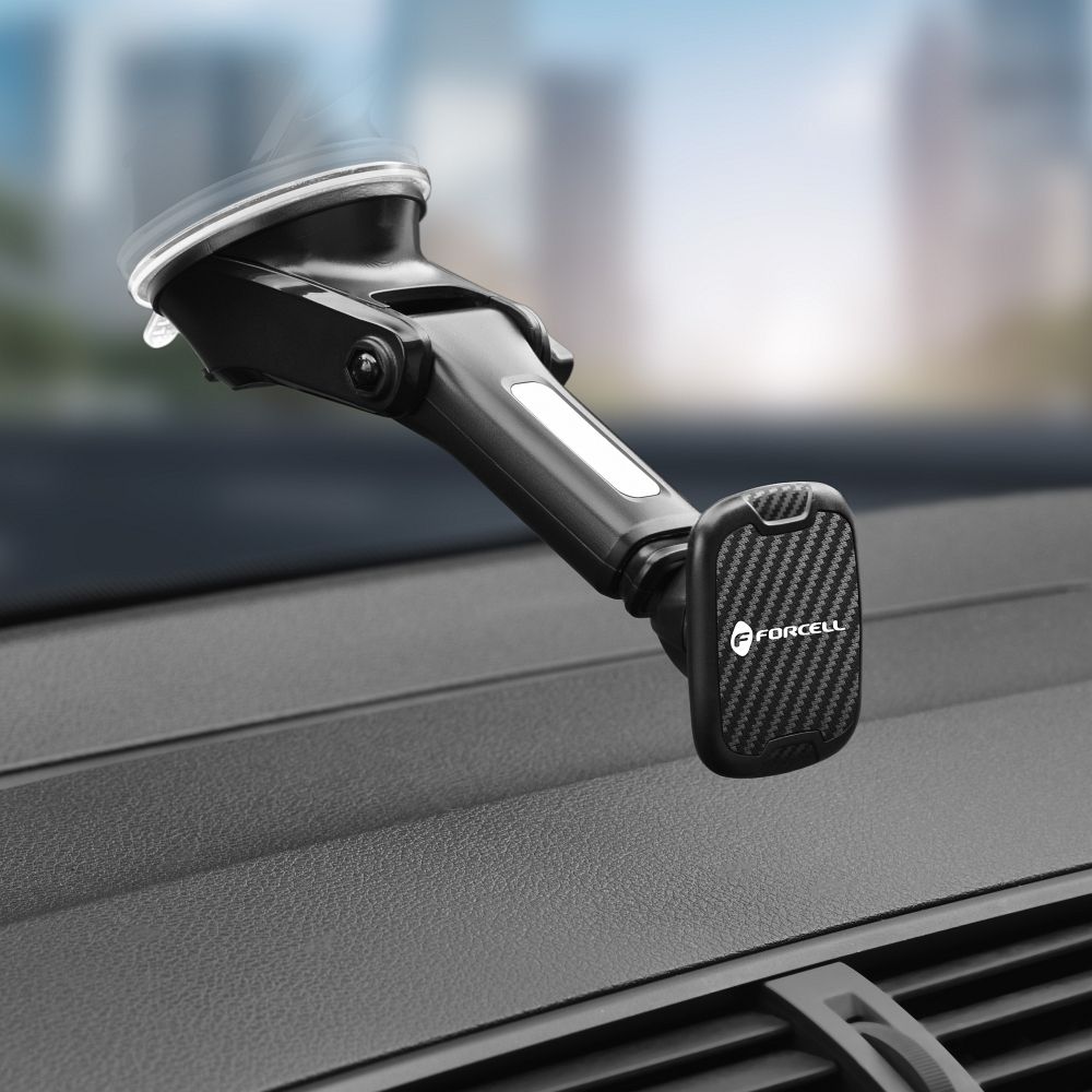 Auto nosač Forcell Carbon H-CT327, magnetni, univerzalni, crni