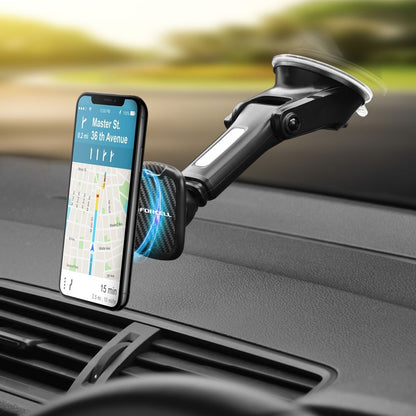 Auto nosač Forcell Carbon H-CT327, magnetni, univerzalni, crni