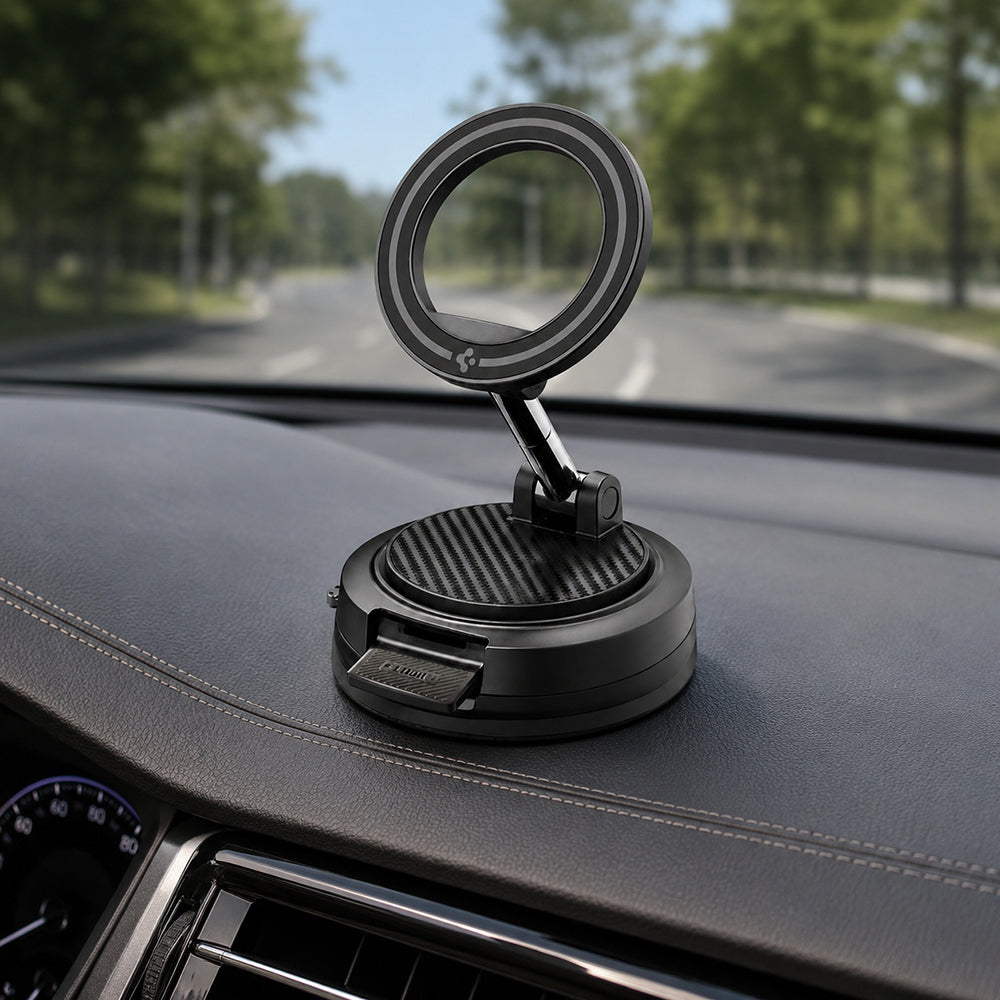 Magnetni auto držač Spigen STK100, univerzalni, crni ACP11667