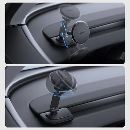 Spigen TAM110 magnetni držač za automobil za Tesla Y / 3 / Y L, crni ACP11873
