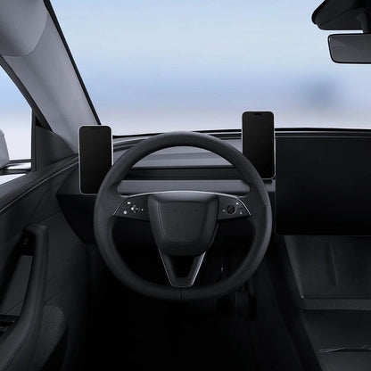 Spigen TAM110 magnetni držač za automobil za Tesla Y / 3 / Y L, crni ACP11873