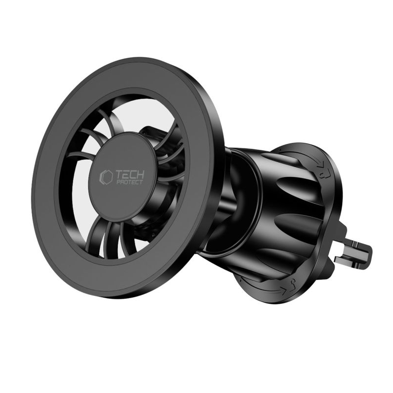 Univerzalni magnetni auto držač Tech-Protect N56 2in1 II, crni