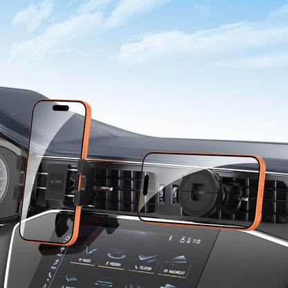 Auto magnetni nosač Tech-Protect N62 2in1, Univerzalan, Crni