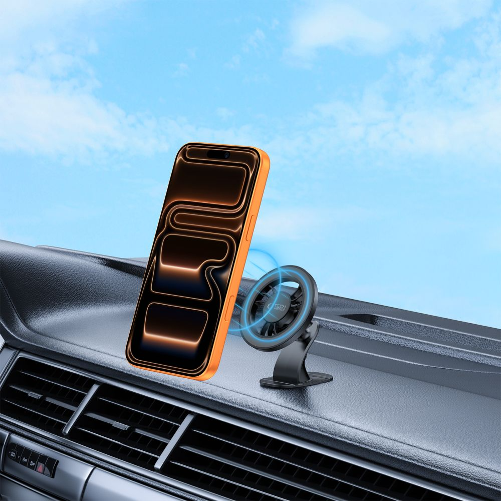 Univerzalni magnetni auto držač Tech-Protect N56 2in1 II, crni