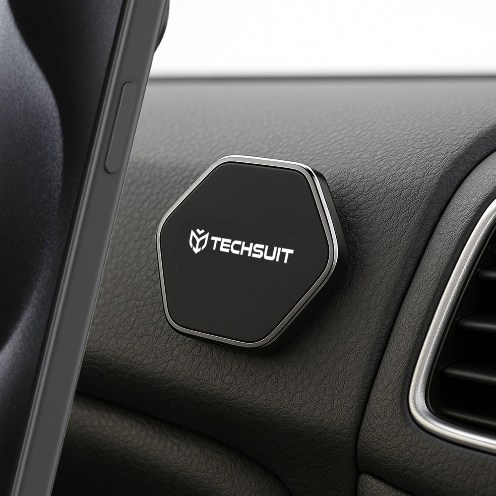 Auto Magnetni Držač Techsuit HOLD210-C, Univerzalni, Crni