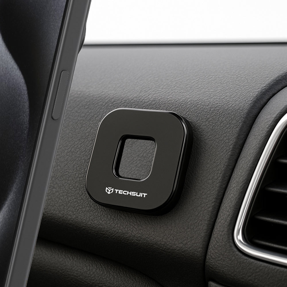 Auto Magnetni Držač Techsuit HOLD210, Univerzalan, Crn