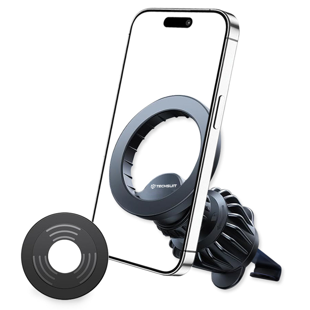 Auto Magnetni Nosac Techsuit S1, Univerzalan, Crni