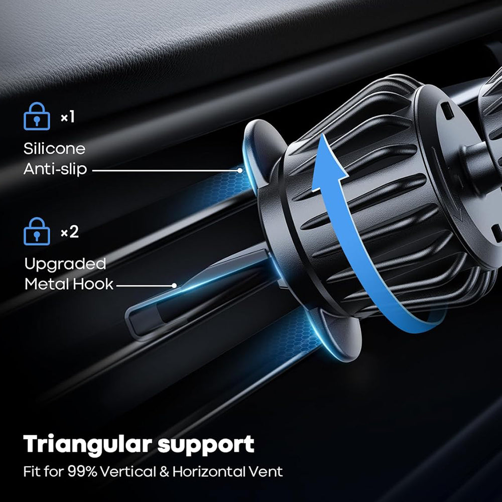 Auto Magnetni Nosac Techsuit S1, Univerzalan, Crni
