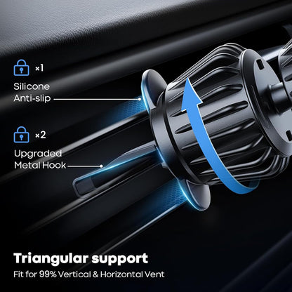 Auto Magnetni Nosac Techsuit S1, Univerzalan, Crni