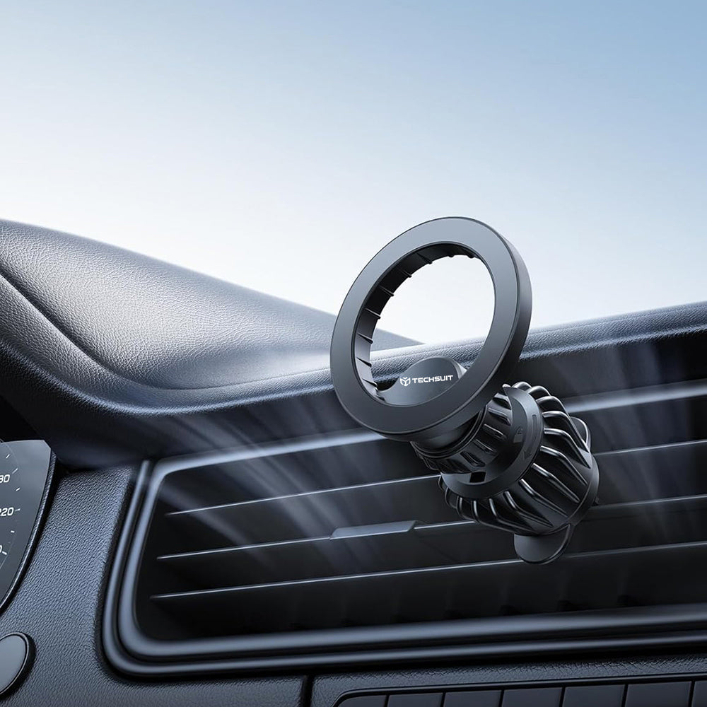 Auto Magnetni Nosac Techsuit S1, Univerzalan, Crni