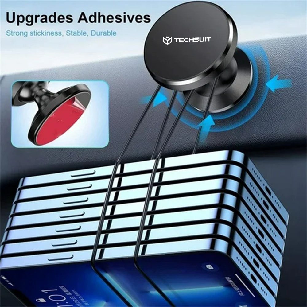 Auto nosač Magnetic Techsuit S10, Univerzalan, Crn