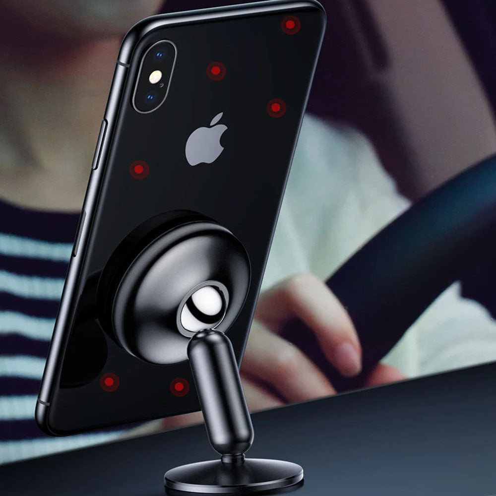 Auto Magnetni Nosac Techsuit S11, Univerzalan, Crn