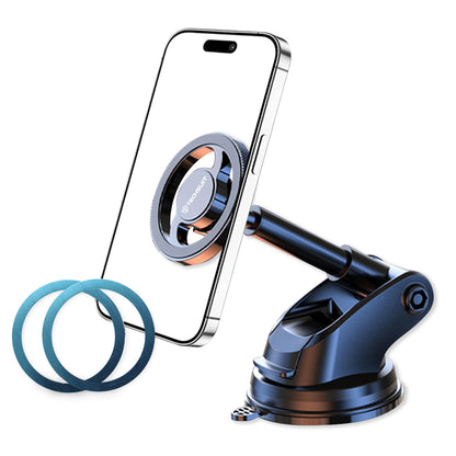 Auto Magnetni Nosac Techsuit S12, Univerzalan, Crni