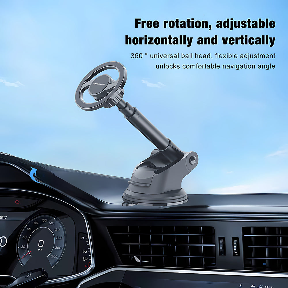 Auto Magnetni Nosac Techsuit S12, Univerzalan, Crni