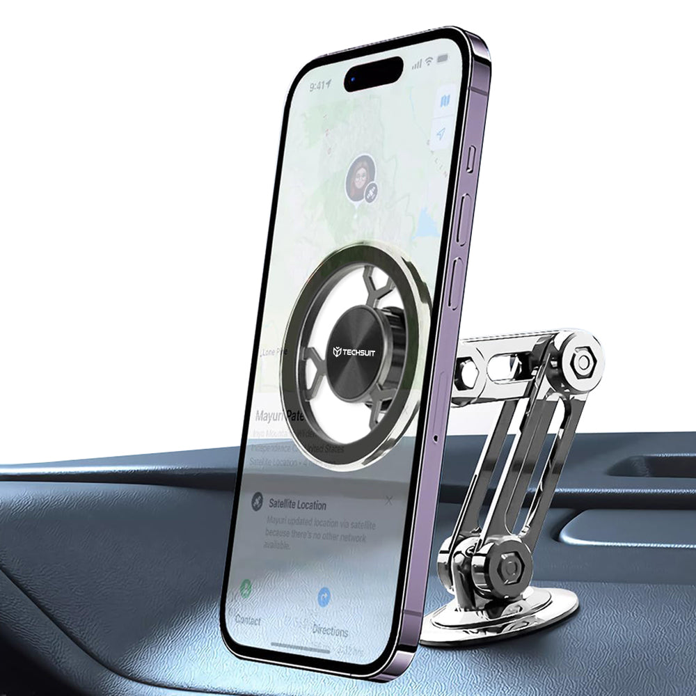 Auto Magnetni Nosac Techsuit S14, Univerzalni, Sivi