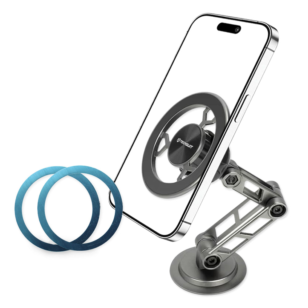 Auto Magnetni Nosac Techsuit S14, Univerzalni, Sivi