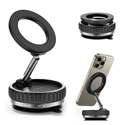 Auto Magnetni Nosac Techsuit S15, Univerzalan, Crn