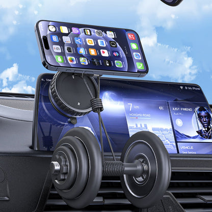 Auto Magnetni Nosac Techsuit S15, Univerzalan, Crn