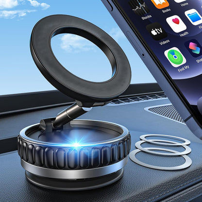 Auto Magnetni Nosac Techsuit S15, Univerzalan, Crn