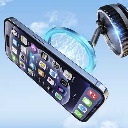 Auto Magnetni Nosac Techsuit S15, Univerzalan, Crn