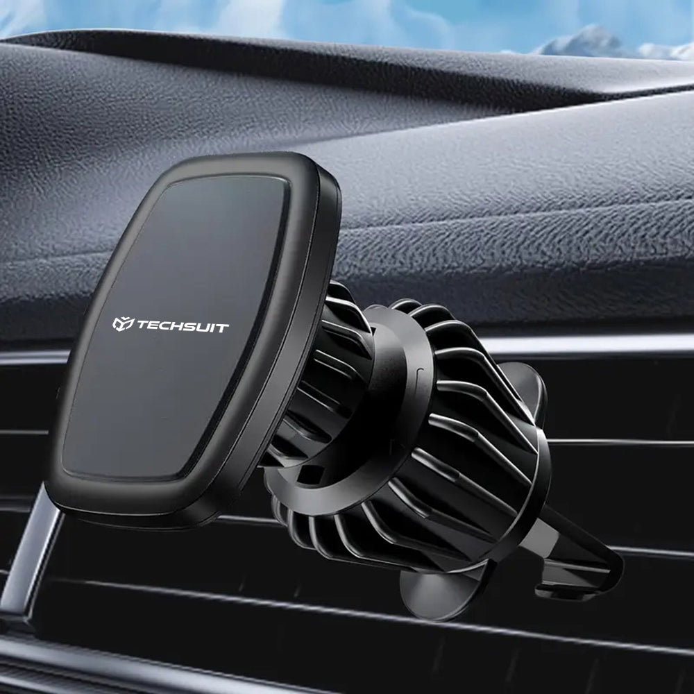 Auto Magnetni Nosac Techsuit S2, Univerzalan, Crn