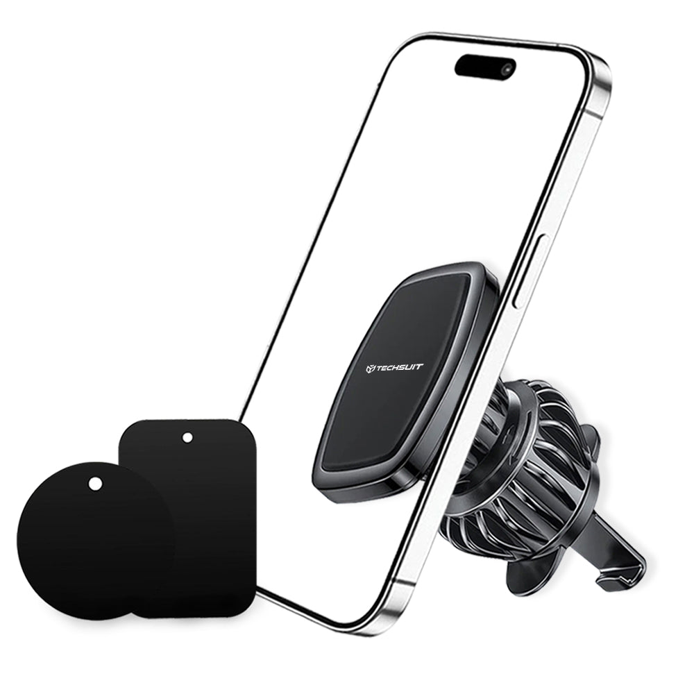 Auto Magnetni Nosac Techsuit S2, Univerzalan, Crn