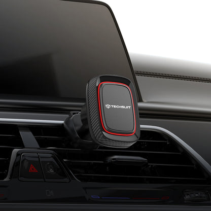 Auto nosač Magnetic Techsuit S5, Univerzalan, Crno Crveni