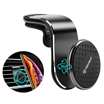 Auto nosač Magnetic Techsuit S8, Univerzalan, Srebrni