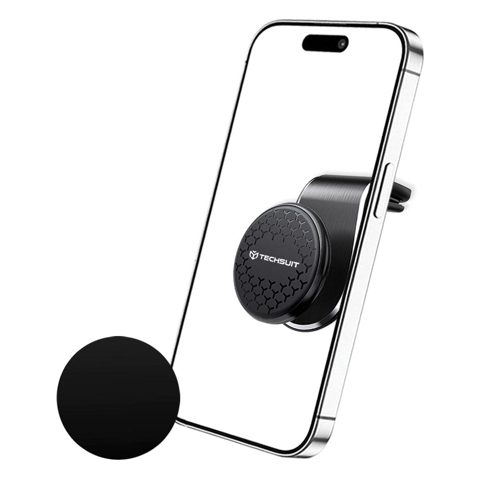 Auto nosač Magnetic Techsuit S8, Univerzalan, Srebrni