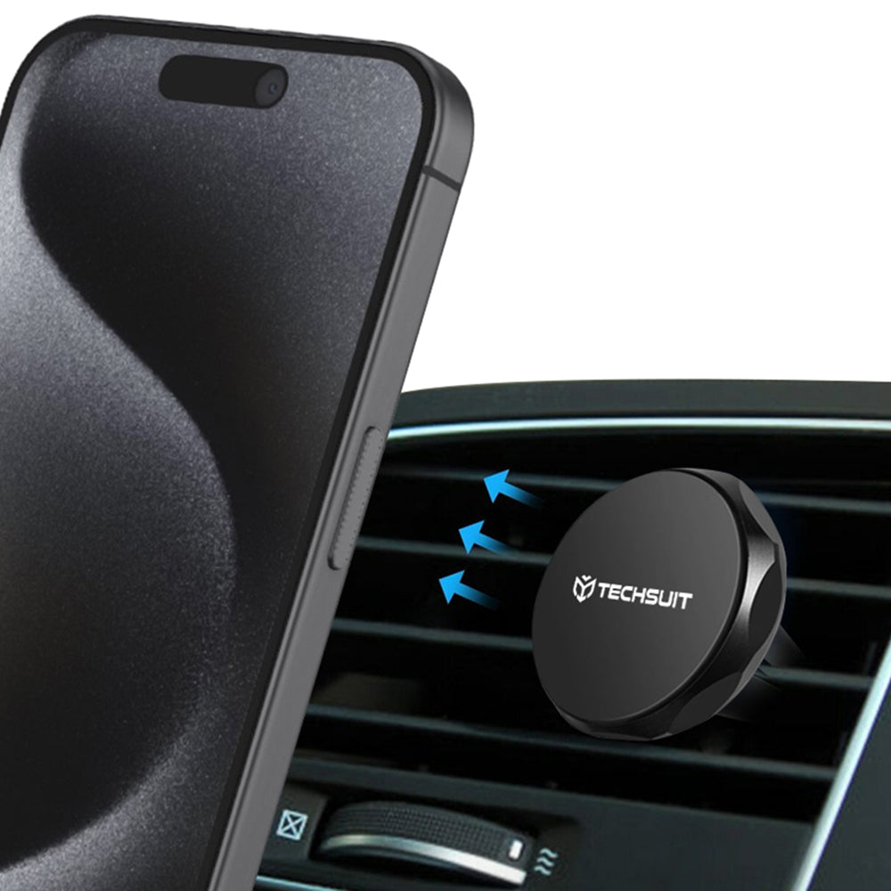 Auto Magnetni Nosac Techsuit S9, Univerzalan, Srebrni