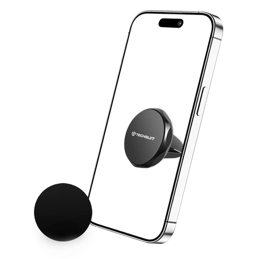 Auto Magnetni Nosac Techsuit S9, Univerzalan, Srebrni