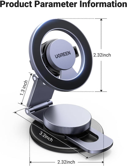 Magnetni Auto Držač UGREEN LP865, Univerzalan, Crni