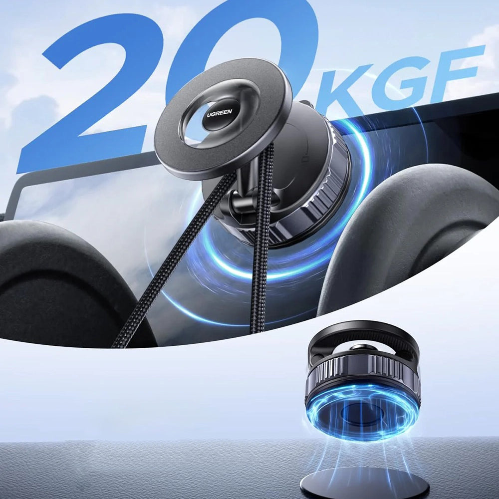 Suport Auto Magnetic UGREEN LP970 (75666), Univerzalan, Crn