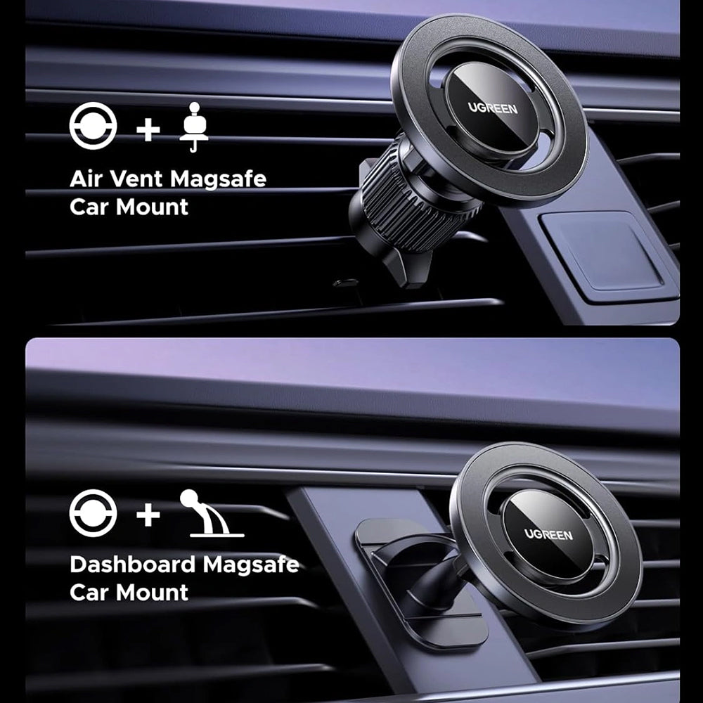 Auto Magnetni Držač UGREEN LP986 (85397), Univerzalan, Crn