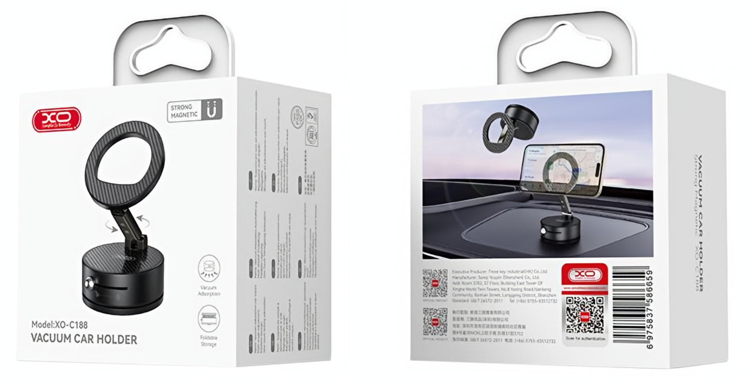 Auto Magnetni Držač XO Design C188, Univerzalan, Crn