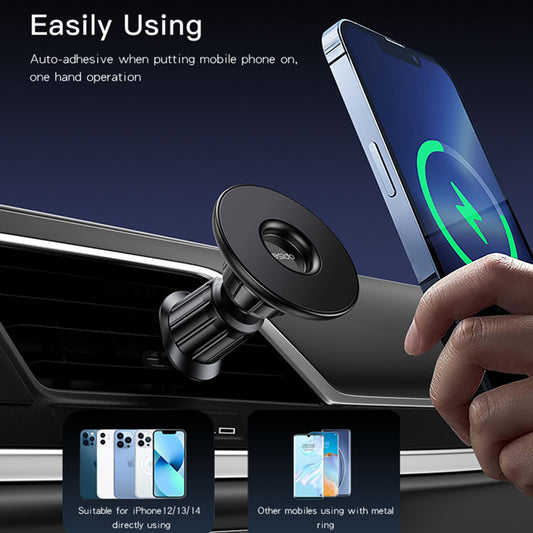 Auto Magnetni Držač Yesido C156, Univerzalan, Crn