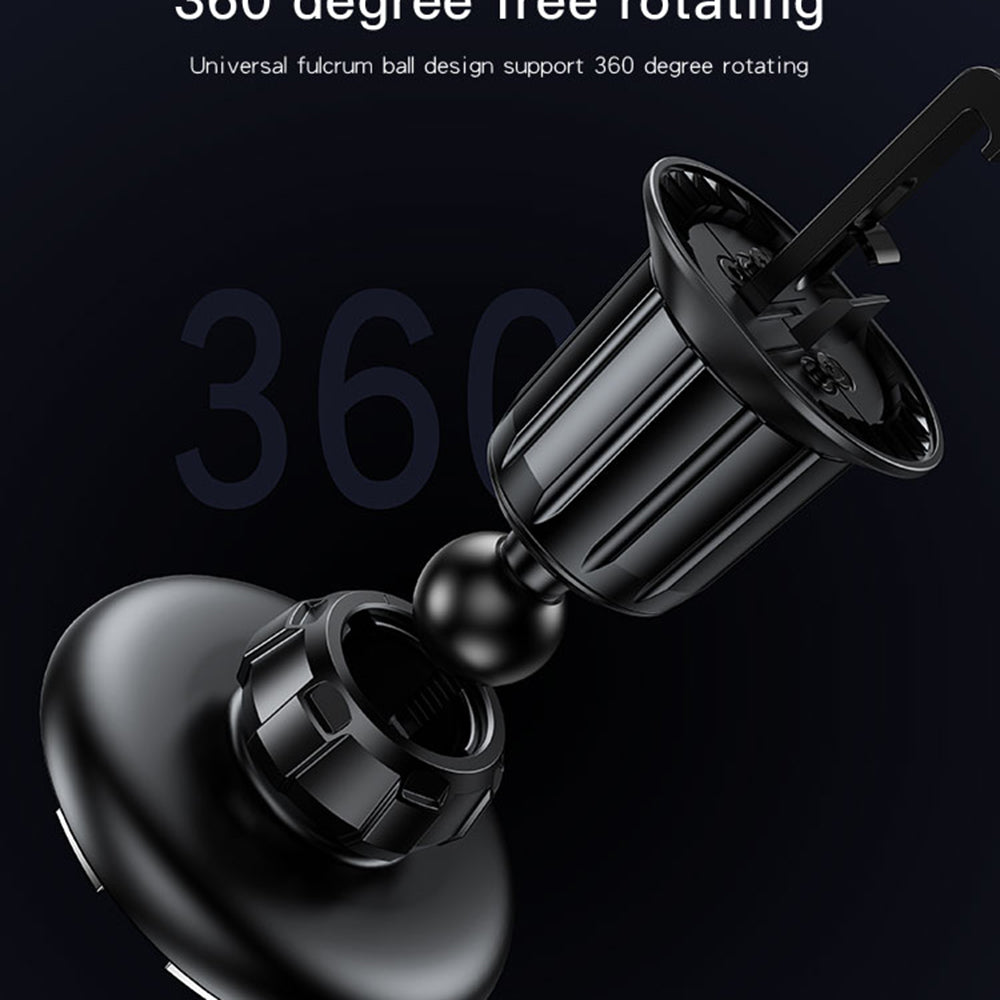 Auto Magnetni Držač Yesido C156, Univerzalan, Crn