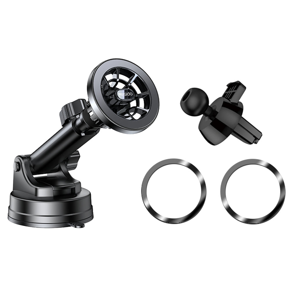 Auto Magnetni Nosac Yesido C158, Univerzalan, Crni