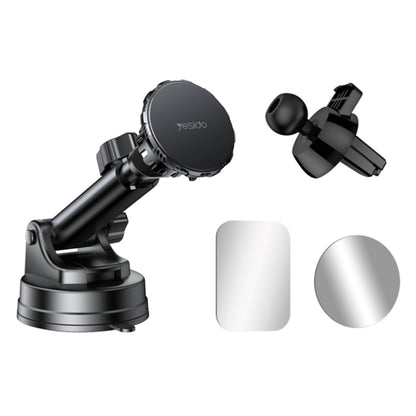 Auto Magnetni Držač Yesido C160, Univerzalan, Crn