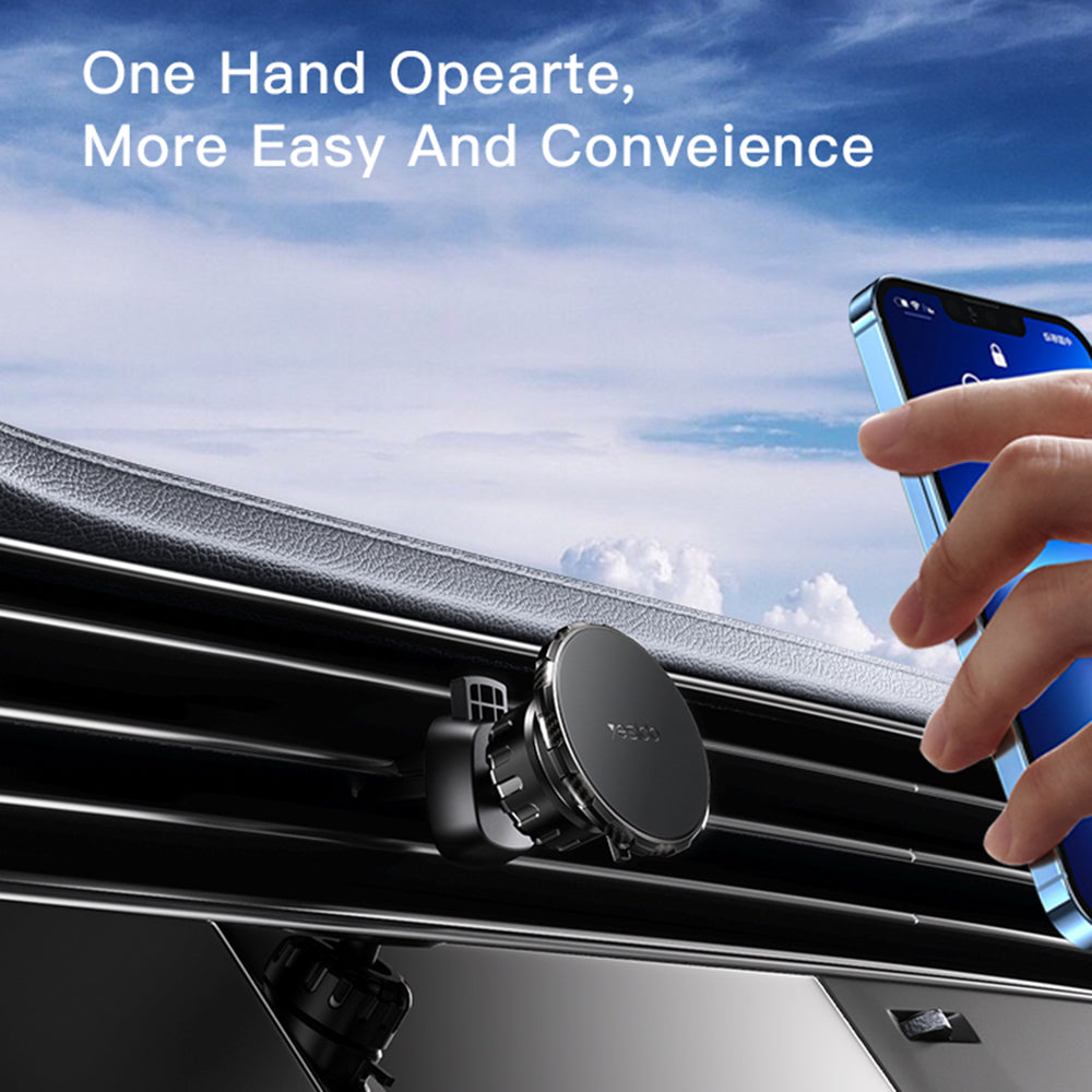 Auto Magnetni Držač Yesido C160, Univerzalan, Crn