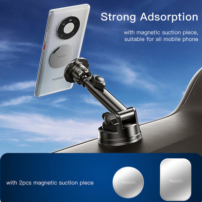 Auto Magnetni Držač Yesido C160, Univerzalan, Crn