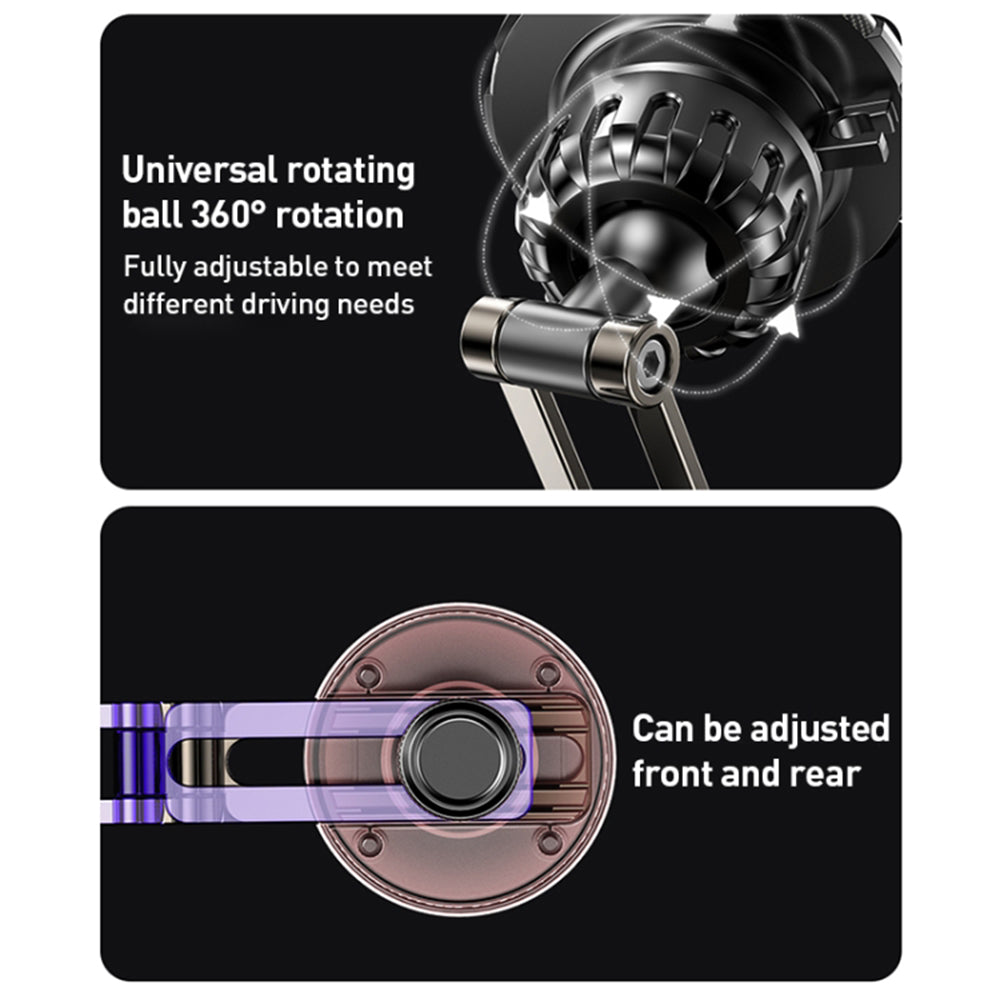 Auto Magnetni Držač Yesido C198, Univerzalni, Sivi