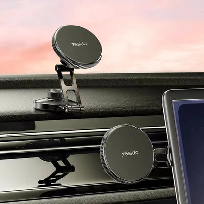 Auto magnetni nosač Yesido C199, Univerzalni, Sivi